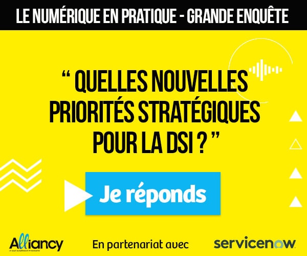 Enquête Nouvelles priorités stratégiques pour la DSI