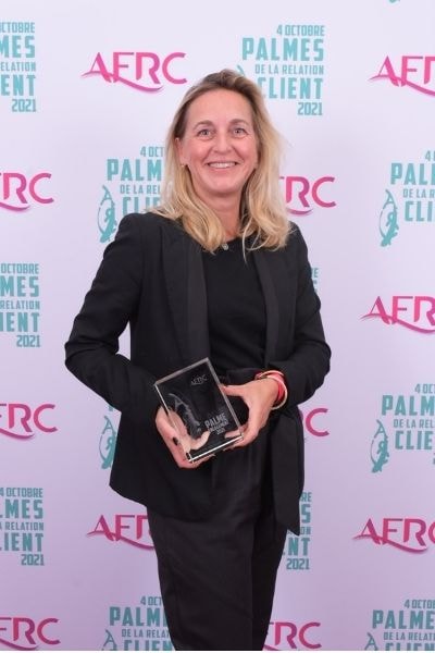 Lauréat Palme Engagement - Karine OLIVIER, Directrice Générale du pôle Services aux Particuliers, membre du COMEX de Nexity
