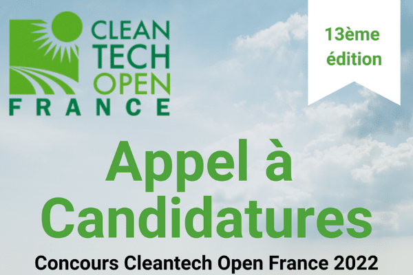 Appel à candidatures_Cleantech Open France