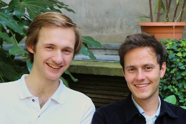 Arnaud Pourredon et Romain Renard, co-fondateurs de Meditect.