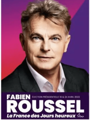 L'affiche de campagne de Fabien Roussel
