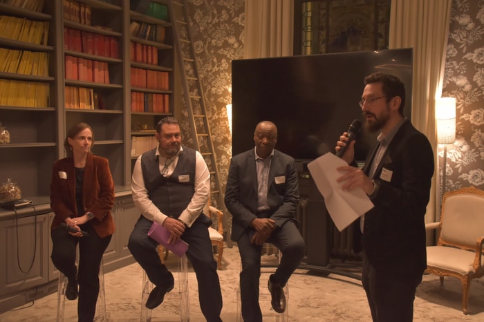 Véronique Sinclair, Jean Degage, Herbert Nyembo et Dorian Marcellin
