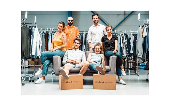 L'équipe de la start-up Le Grand Dressing
