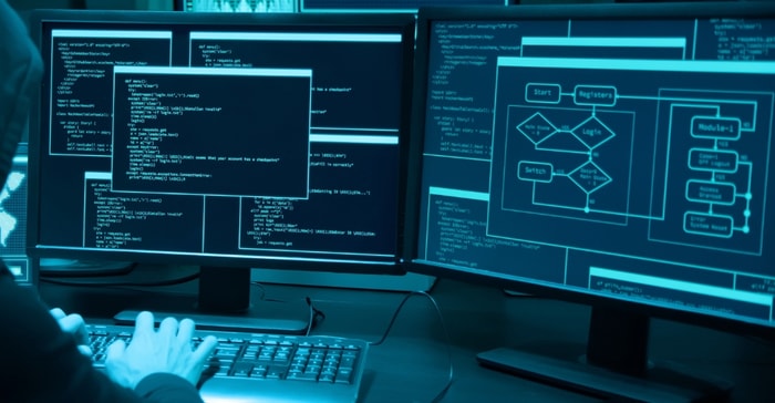 Cyberattaque communication avec le hacker