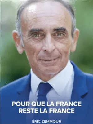 L'affiche de campagne de Eric Zemmour