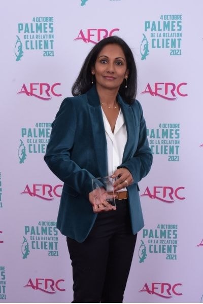 2e Lauréat Palme Directeur Client - Vanina POIRIER Directrice Service Clients de O2 Care Services