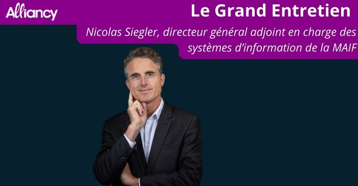 Nicolas Siegler, directeur général adjoint en charge des systèmes d’information de la MAIF