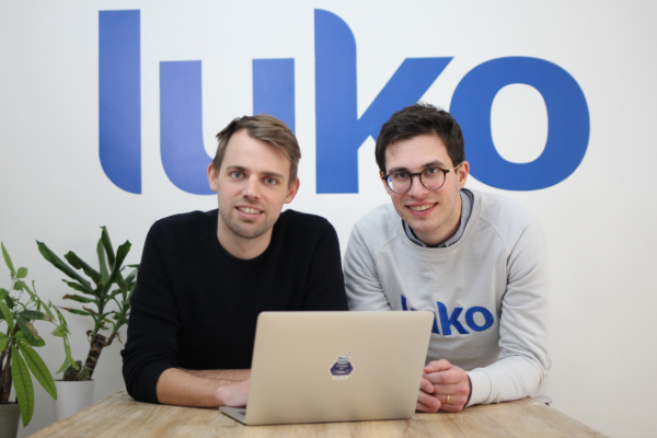 Raphaël Vullierme et Benoît Bourdel, fondateurs de Luko 600x400