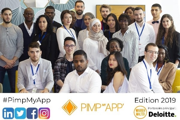 Edition 2019 de PimpMyApp, en partenariat avec Deloitte.