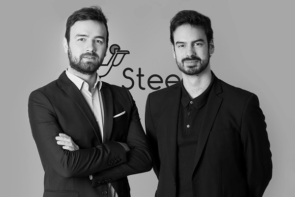 Pierre Guérin et Mathieu Lomazzi ont lancé Steedy en janvier dernier. ©Steedy