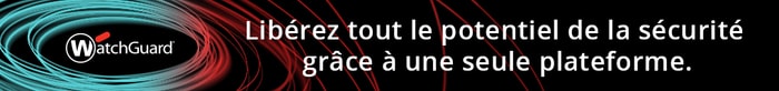 Bannière WatchGuard Technologies