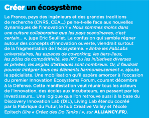 Créer un écosystème